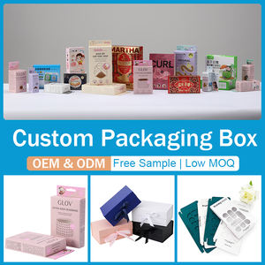 Hochwertige kunden spezifische faltbare UV-Beschichtung Prägung weißer Karton Verpackungs <span class=keywords><strong>box</strong></span> für Baseball mützen Tragbarer Schwamm - Product Image 5