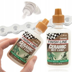 Finish Line Ceramic Wet Chain Lube 60ml Durabilité Maximale - Product Image 2