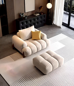 Divano di Lusso Moderno in Tessuto di Alta Qualità, Confortevole, Arredamento per <span class=keywords><strong>Soggiorno</strong></span>, Conveniente, Vendita Diretta dalla Fabbrica - Product Image 4