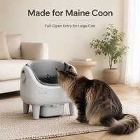 Produkt # 001 - Vollautomatische Katzentoilette mit Selbstreinigung, WLAN-App-Steuerung und Geruchsneutralisierung für Maine Coon OEM