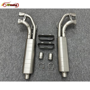 Комплект выхлопных газов с 304 выхлопными газами из нержавеющей стали для Mercedes G Class W464 G63, комплект кузова AMG G500 - Product Image 4