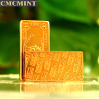 Barres de lingots de cuivre pur 999, 10 grammes, en métal cuivre, fer, C91