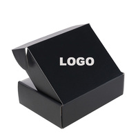 Boîte postale d'emballage de casquette de vêtement en carton ondulé de différentes tailles pliante rose personnalisée avec votre logo