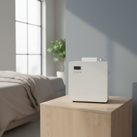Diffuseur d'huiles essentielles automatique à ultrasons intelligent électrique HVAC 500 ml pour le bureau, le hall et l'hôtel