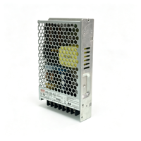 Convertisseur AC/DC mince LRS-150-24 150W, entrée 110V à 240V, sortie DC 24V pour dispositifs d'automatisation et de sécurité montés en armoire