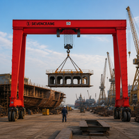 Grue RTG certifiée CE de 30 tonnes avec télécommande sans fil et moteur et roulements pour la manutention de matériaux en extérieur et le chargement de conteneurs