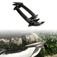Ailerons de coffre arrière en fibre de carbone pour Ford Focus/Fiesta, diffuseur arrière aérodynamique, ailerons de spoiler, accessoires de tuning extérieur pour voiture