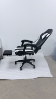 Chaise de bureau contemporaine professionnelle de haute qualité, tailles personnalisées, hauteur réglable, matériau en cuir pour le gaming et l'anime
