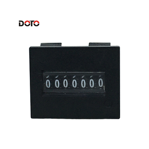 <span class=keywords><strong>DOTO</strong></span> 12V 24V 7 compteur numérique dc petits compteurs de poinçons compteurs d'impulsions électromagnétiques - Product Image 1