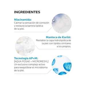 La Roche-Posay Lipikar Baume AP+M 400ml Crema Hidratante Para Piel Seca Alivio del Eccema - Product Image 3