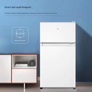 <span class=keywords><strong>Réfrigérateur</strong></span> électrique compact 88L à double porte, économe en énergie, pour usage domestique et hôtelier, appartement, dortoir, bureau - Product Image 5