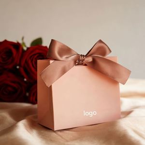 Factory Direct Customizable Blush Pink Paper Gift <b>Bag</b> With Handles & Flap Closure Elegant Ideal for Retail & Gift Packaging - Product Image 2