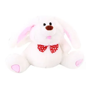 OEM Customized Plush Stuffed Music Rabbit Singing and Rocking Ears Bunny Rabbit Plush Electric Toy