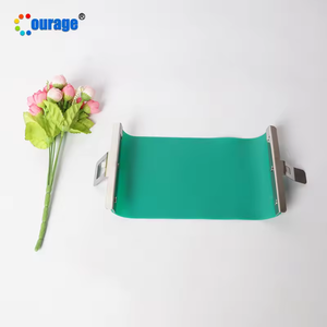 Taza de gran capacidad 15oz verde 3D sublimación silicona molde taza abrazadera envoltura - Product Image 4
