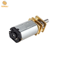 Moteur à engrenages droits miniature GM12-N30 DC 3V-12V 1000:1 à couple élevé, silencieux et à balais pour stabilisateur de caméra de drone