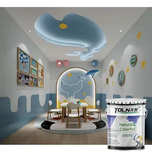 TOLN Paints Building Soft Touch Interior Coating Interior Wall Multicolor Paint Texture Paint