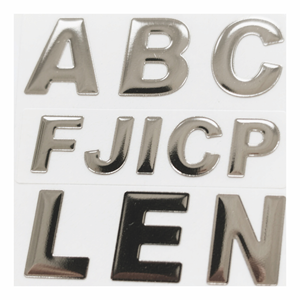 Offre Spéciale personnalisé holographique 3D transfert <span class=keywords><strong>lettres</strong></span> Logo autocollants décalcomanies - Product Image 4
