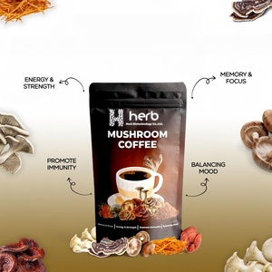 Café de Champiñones en Polvo de Marca Privada OEM/ODM, Sin Azúcar, Keto, Mezcla de Café Instantáneo con Proteínas, Orgánico para Adultos - Product Image 5