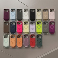 Nouvelle coque de téléphone de luxe magnétique en silicone véritable antichoc avec protection d'objectif et emballage pour iPhone 18 Pro Max