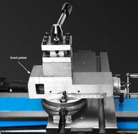 VV MACHINE HQ800 & HQ520 300 400 Tour à métaux horizontal multifonctionnel manuel, fraisage et perçage