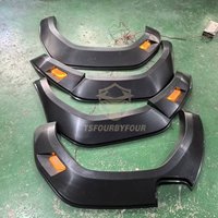 Kit de conversion pour pick-up, grandes extensions d'ailes noires en ABS avec éclairage LED pour Hilux Travo 2026