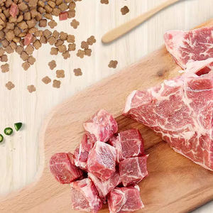 Aperitivos OEM ODM de fábrica al por mayor para perros y gatos, 1kg, 2,5 kg, 10kg, comida seca nutricional completa para perros con cubos de carne, comida para mascotas para perros - Product Image 3