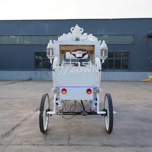 Charrette royale de luxe artisanale à chevaux, charrette de mariage personnalisée pour châteaux, complexes hôteliers et événements haut de gamme - Product Image 6