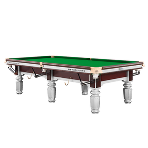 Tavolo da <span class=keywords><strong>Biliardo</strong></span> su Misura in Legno Massello con Piano in Ardesia e Rivestimento in Pelle, Stile Snooker Cinese, Direttamente dalla Fabbrica - Product Image 2