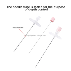 เข็มฉีดยาเข้าหลอดไขสันหลังแบบใช้แล้วทิ้งคุณภาพสูง เข็มนำทางสำหรับการเจาะหลอดไขสันหลังแบบอีพิดูรัล เข็มทูฮีพอยต์สำหรับสัตว์ - Product Image 6
