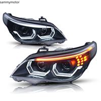 Kit de phares LED universels 6000K pour BMW Série 5 E60 2003-2010 12V Coque ABS durable Plug+Play