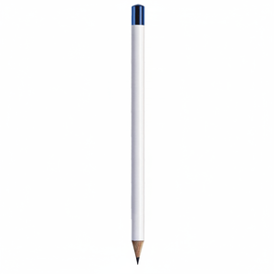 Lápiz de Colores Hexagonal Grande con Cuerpo Azul y Tapa Blanca para Uso Escolar, Pedido Mínimo 50 Piezas - Product Image 2