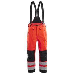 BLAKLADER - 186719775599C50 Pantalones de concha de alta visibilidad Rojo hi-vis/negro-EAN 7330509914410 ROPA DE TRABAJO DE 2017 - Product Image 1