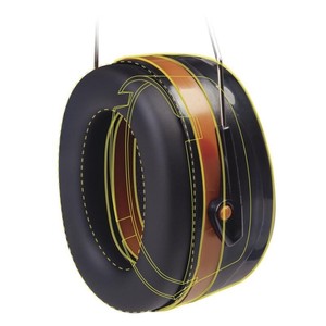 PU köpük yastıkları ile güvenlik işitme koruyucu kask adaptörü kulaklık - Product Image 4