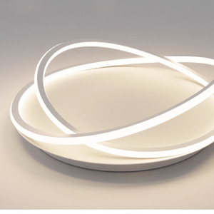 <span class=keywords><strong>Lampe</strong></span> de chambre à coucher, chambre principale, nouvelle tendance 2024, style crème haut de gamme pour l'année, plafonnier LED moderne, simple et élégant - Product Image 4
