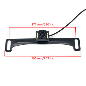 Caméra de recul pour voiture, grand Angle de vue, <span class=keywords><strong>Vision</strong></span> nocturne, plaque d'immatriculation américaine - Product Image 4