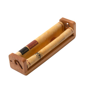 Bamboo King Size <strong>Rolling</strong> <strong>Machine</strong> Bamboo Wood 110mm <strong>Cigarette</strong> Roll Your Own Tool Manual <strong>Rolling</strong> Tool Custom Logo - Product Image 6