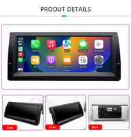 CARUPEZ 10.25 pouces Android Navigation Head Unit pour BMW X5 E53 E38 E39 OEM Style 8581/7862 8Cores GPS Fonction 1 an de garantie