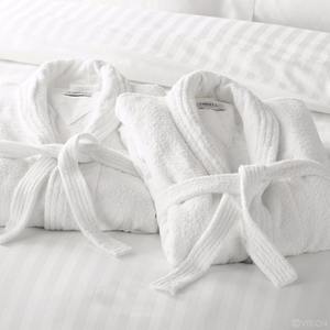 Accappatoio all'ingrosso del Kimono degli uomini Unisex del cotone del cotone 100% ricamato all'ingrosso del logo Waffle Accappatoio dell'hotel del Kimono del cotone - Product Image 2