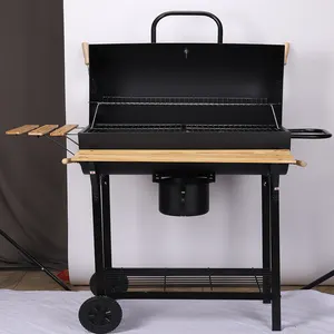 शिविर बाहर कोरियाई bbq ग्रिल टेबल आउटडोर ट्राली बारबेक्यू चिकन बगीचे में grills