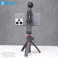 Kit trépied pour vlog de téléphone Ulanzi MS01 avec support de sabot froid, lumière LED, microphone pour DSLR et SLR, compatible iPhone 13 pour Sony