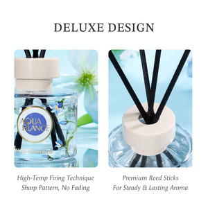 Diffuseur de roseau de parfum d'huile essentielle d'arôme d'hôtel de Bluebell sauvage de 110ml pour l'usage à la maison et l'hôtel - Product Image 4