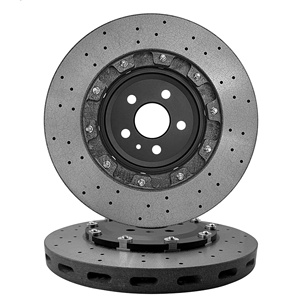 Kit de freinage CCB avec revêtement en carbure de silicium, disque de frein en céramique carbone rainuré pour <span class=keywords><strong>Panamera</strong></span> - Product Image 3