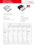 GECEN LA01 penguat sinyal In-Line untuk peralatan penyiaran TV & Radio 950-2150mhz