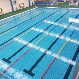 Zubehör für Schwimmbad wettbewerbe, 6cm 25m Racing Lane Lines Trenn seile/