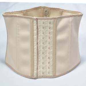 Ceinture amincissante en latex épais avec fermeture éclair pour le contrôle du ventre, vente en gros - Product Image 3