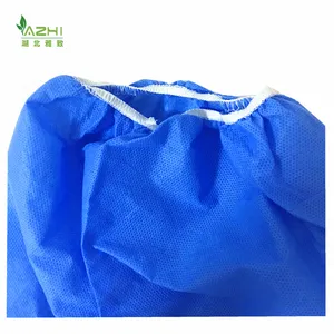 Penutup bot sekali pakai bahan nonwoven PP penutup sepatu anti slip