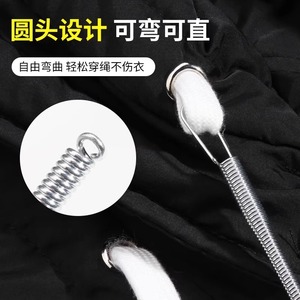 Enhebrador de Cuerda Metálico Original Kos de 6mm con Resorte para Herramientas de Cuero - Product Image 4