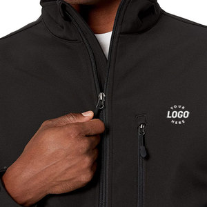Chaqueta Softshell Casual de Alta Calidad para Hombre, Corte Ajustado, Resistente al Viento, para Invierno, Tejido Personalizado, Nueva Llegada, Servicio OEM Disponible - Product Image 5