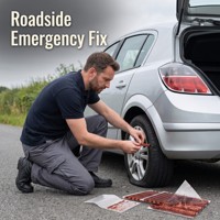 Bande de réparation rapide auto-vulcanisante pour pneus tubeless 4,6 mm – Outil de réparation de pneus – Offre spéciale