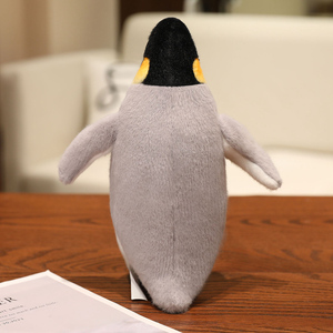 Jouets en peluche de pingouins de simulation en gros, jouets en peluche de pingouins empereurs, petits jouets en peluche de pingouins personnalisés, cadeaux d'anniversaire pour enfants - Product Image 4